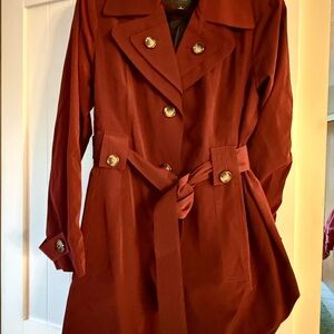 London Fog Rust Red Women's Jacket